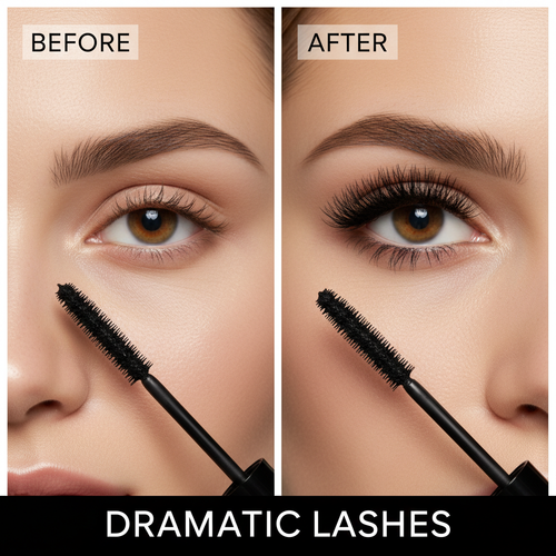 Before after lashes