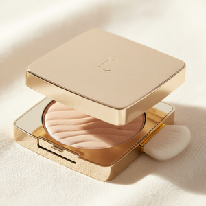 Highlighter compact side angle view