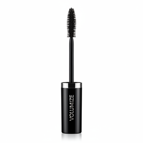 Mascara opened with brush