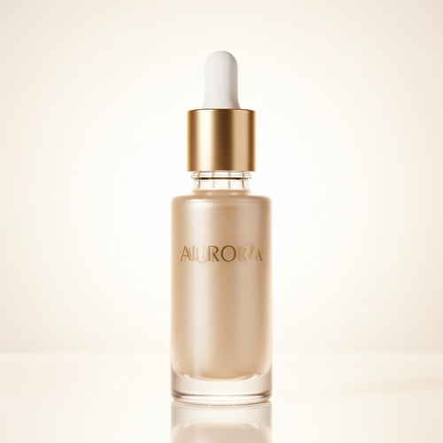 Liquid Highlighter dropper bottle front view