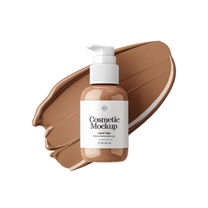 Nail polish sits brown